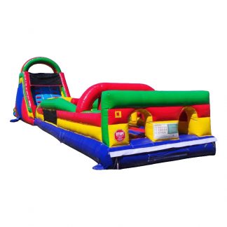 Obstacle Course With Slide